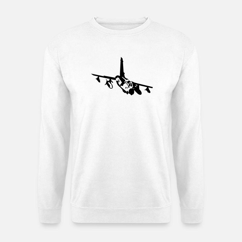 Tornado Jet - Unisex Sweatshirt - white