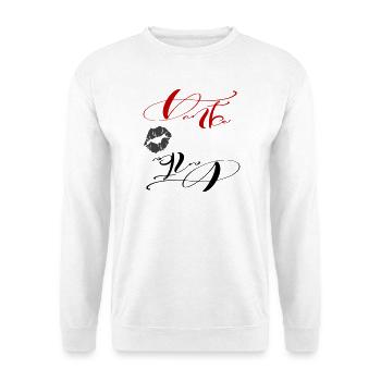 thank you - Unisex Sweatshirt - white - Front