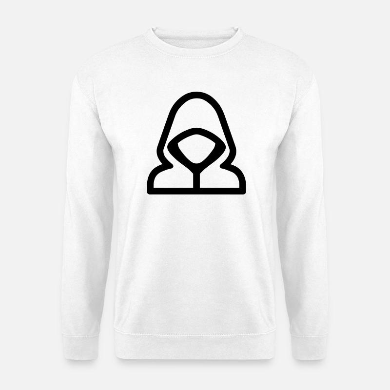 hacker - Sweat-shirt Unisexe - blanc