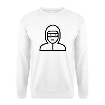 Hacker - Unisex Pullover - Weiß - Vorne