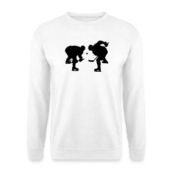 Eishockey - Unisex Sweatshirt - white - Front