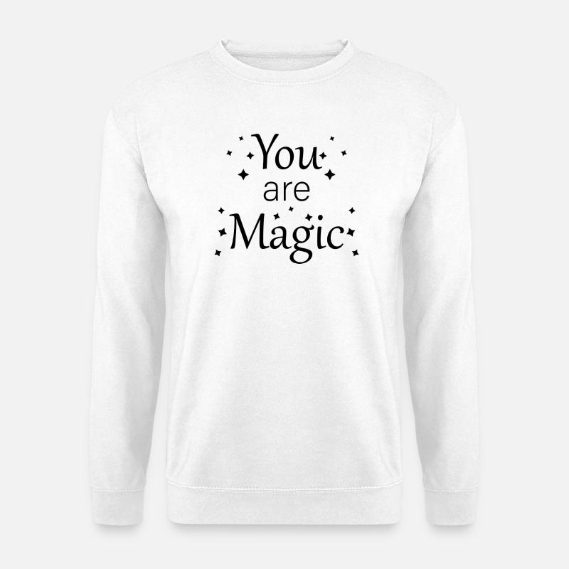 Du bist magisch - Unisex Pullover - Weiß