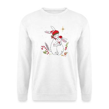 Adventszeit - Unisex Pullover - Weiß - Vorne