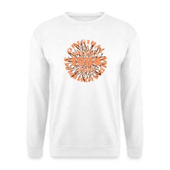 Prozent 1984 - Unisex Pullover - Weiß - Vorne - Alina (178cm) & Michal (187cm)