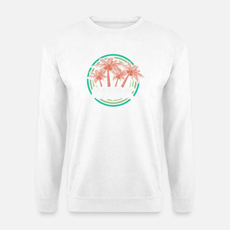 Urlaub Karibik - Unisex Pullover - Weiß