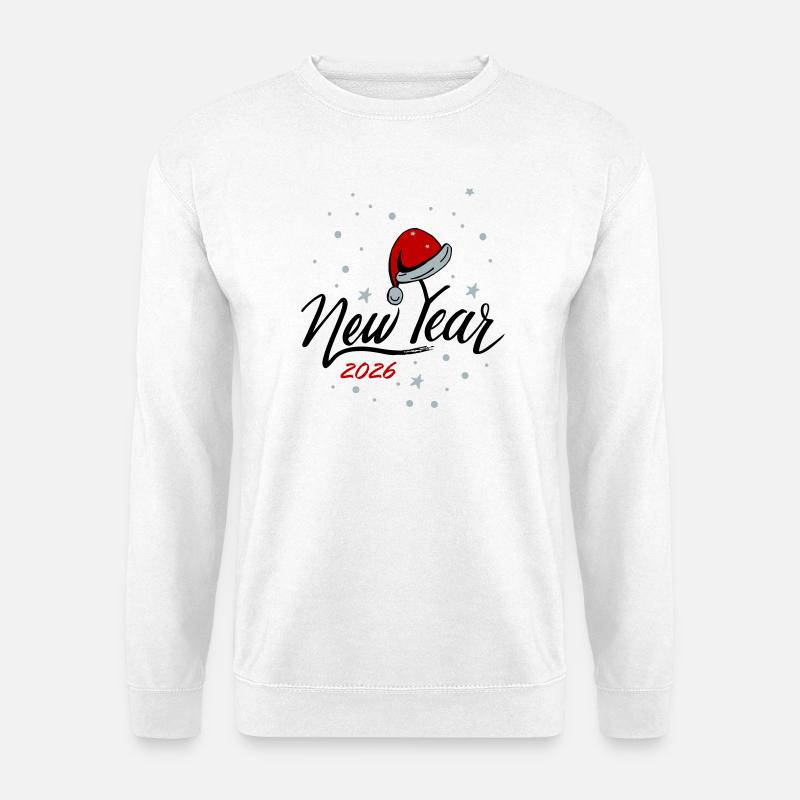 New Year 2026 - Unisex Pullover - Weiß