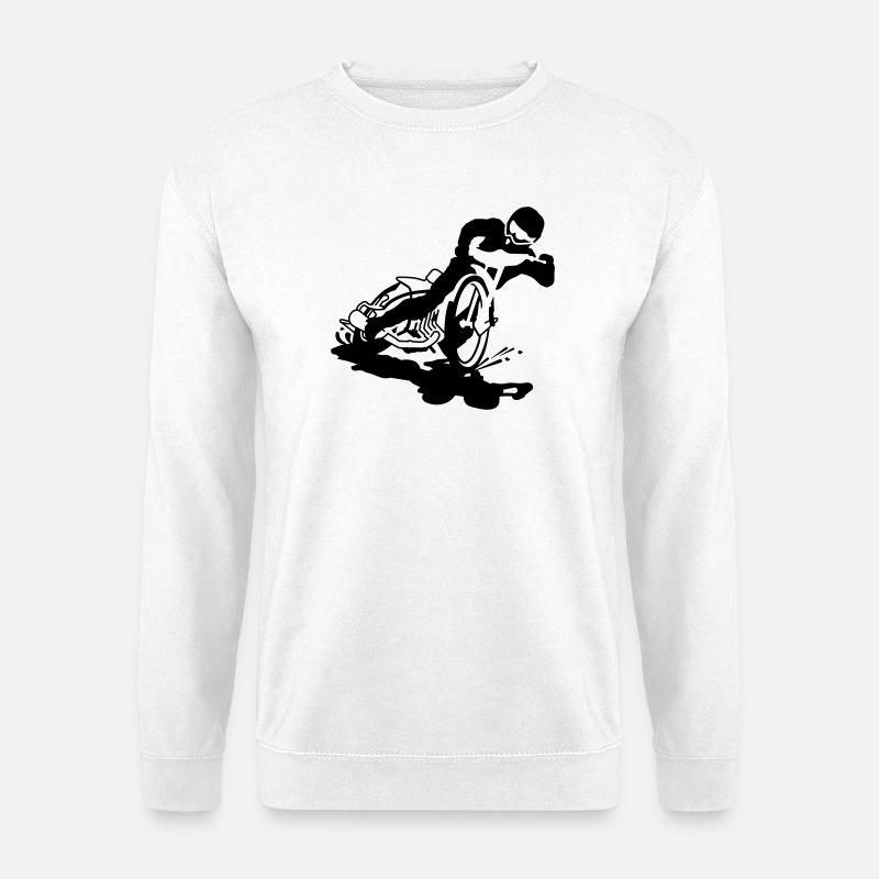 Motocross - Unisex Pullover - Weiß
