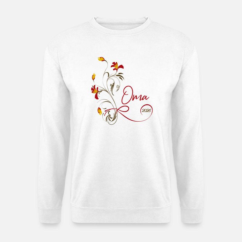 Oma  2026 - Unisex Pullover - Weiß