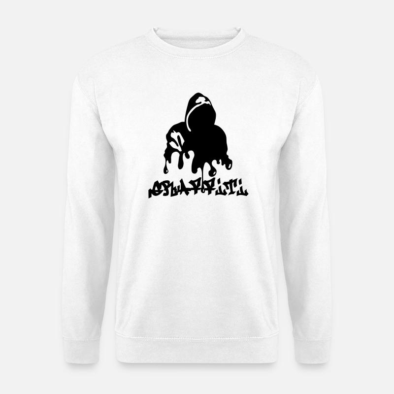 Graffiti - Unisex Pullover - Weiß