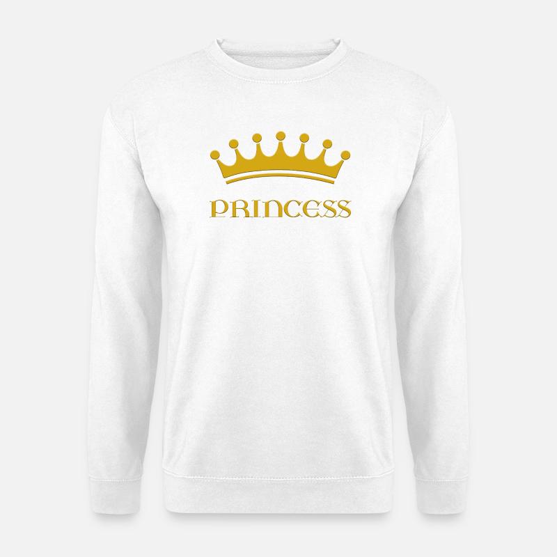 princess - Unisex Pullover - Weiß