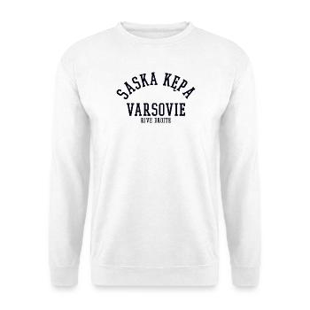 Saska Kepa Warszawa Warsaw - Unisex Sweatshirt - white - Front