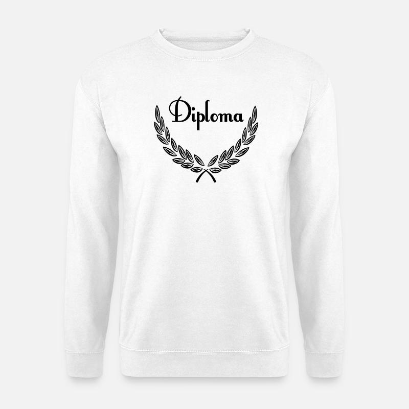 Diplom - Unisex Pullover - Weiß