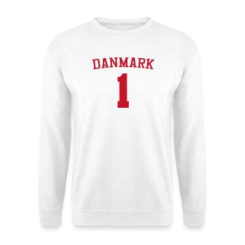 Danemark 1 Sport - Sweat-shirt Unisexe - blanc - Devant