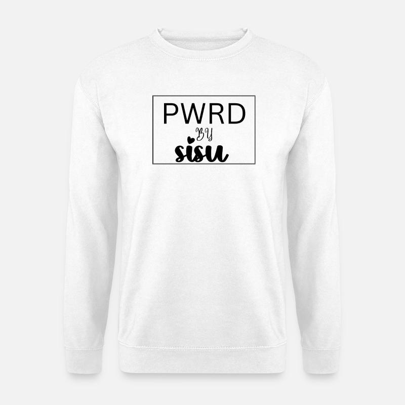 Angetrieben von SISU - Unisex Pullover - Weiß
