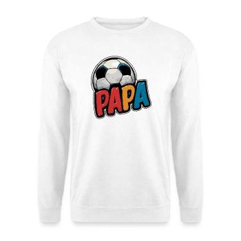Dad Football Gift Gift Idea - Unisex Sweatshirt - white - Front