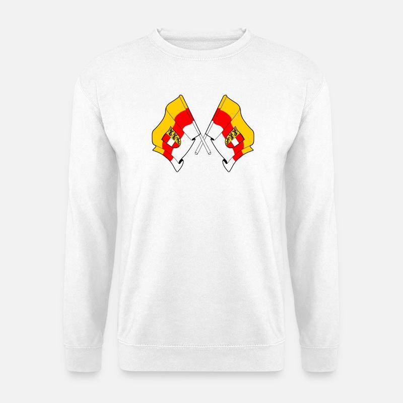 Kärnten Kreuzflaggen - Unisex Pullover - Weiß