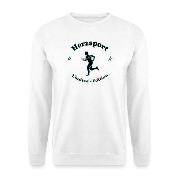 Hertz-Sport - Unisex Pullover - Weiß - Vorne