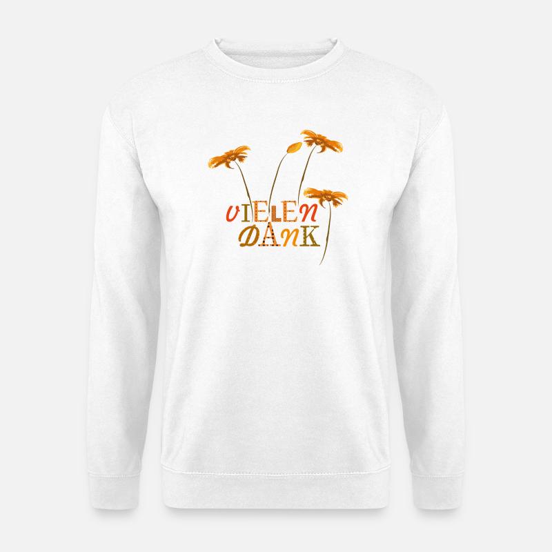 Vielen Dank  - Unisex Pullover - Weiß