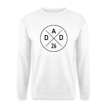 Dad 26 - Unisex Pullover - Weiß - Vorne