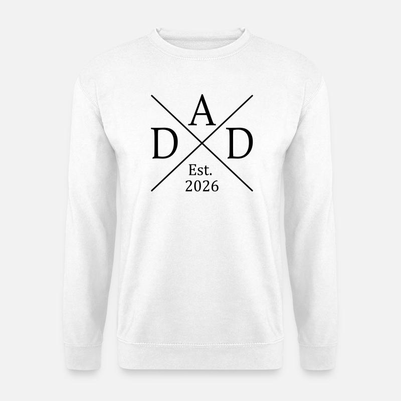 Dad Est. 2026 - Unisex Pullover - Weiß