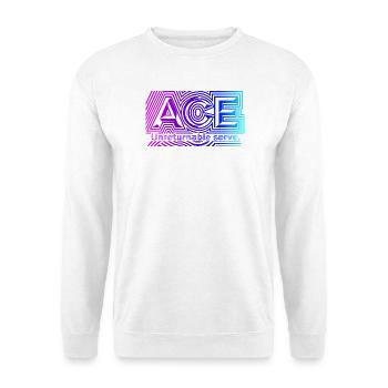 Tennis ACE, pour les amateurs de services parfaits - Sweat-shirt Unisexe - blanc - Devant