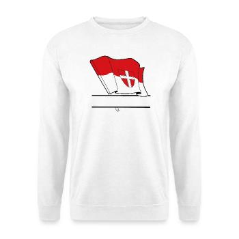 Wien Flag Namespace - Unisex Sweatshirt - white - Front
