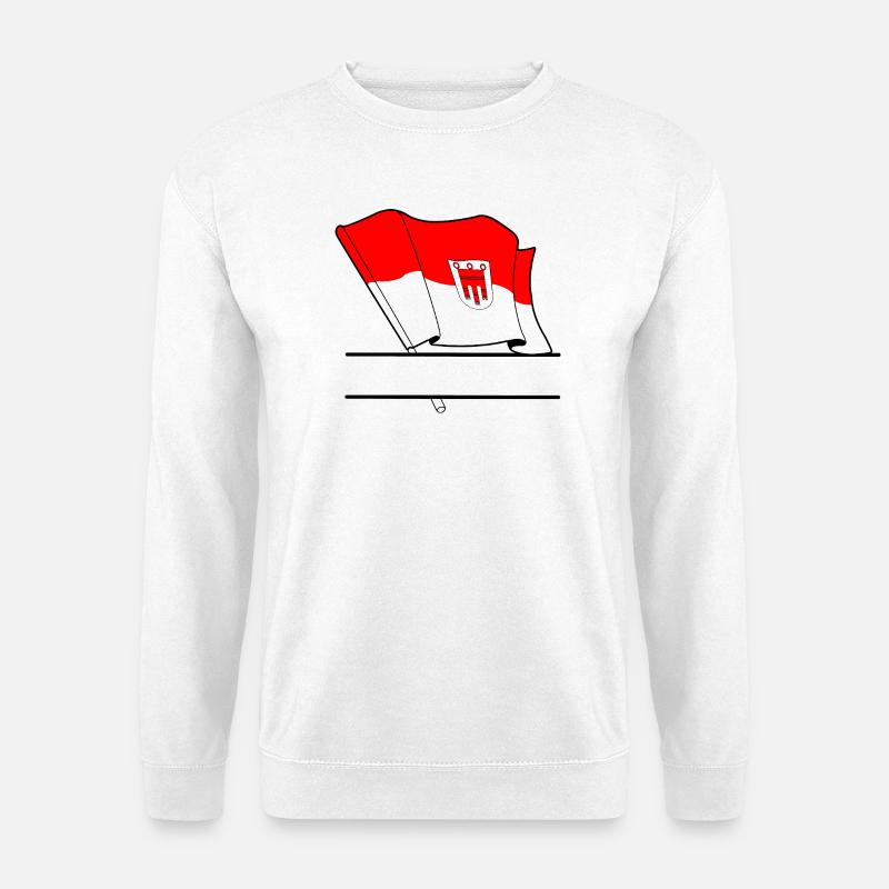 Vorarlberger Flaggennamensraum - Unisex Pullover - Weiß