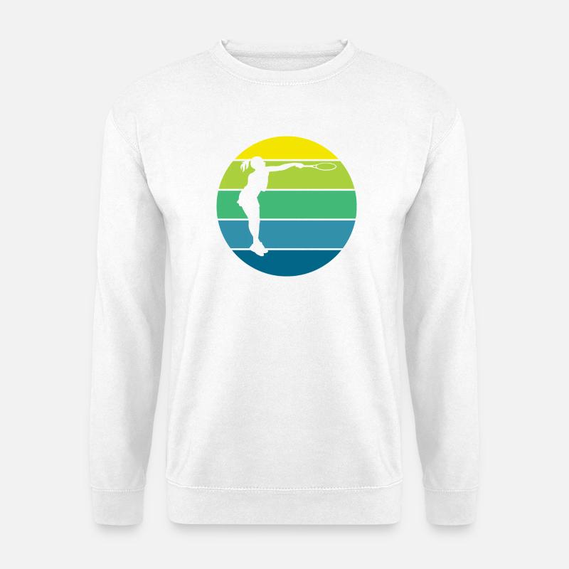 Tennis - Unisex Pullover - Weiß