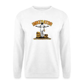 Beekeeper Whole colonies work for me - Unisex Sweatshirt - white - Front