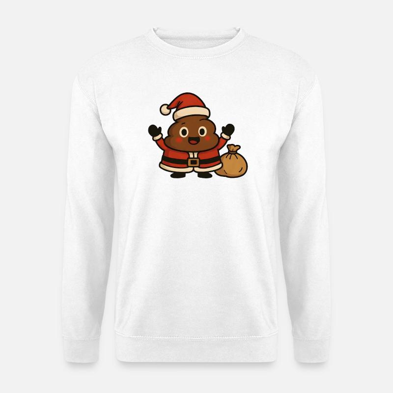 Weihnachtsmann-Niedlicher - Unisex Pullover - Weiß