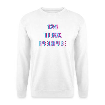 Hardtekk Tekk - Sweat-shirt Unisexe - blanc - Devant
