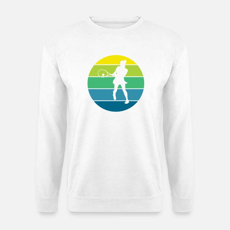 Tennis - Unisex Pullover - Weiß