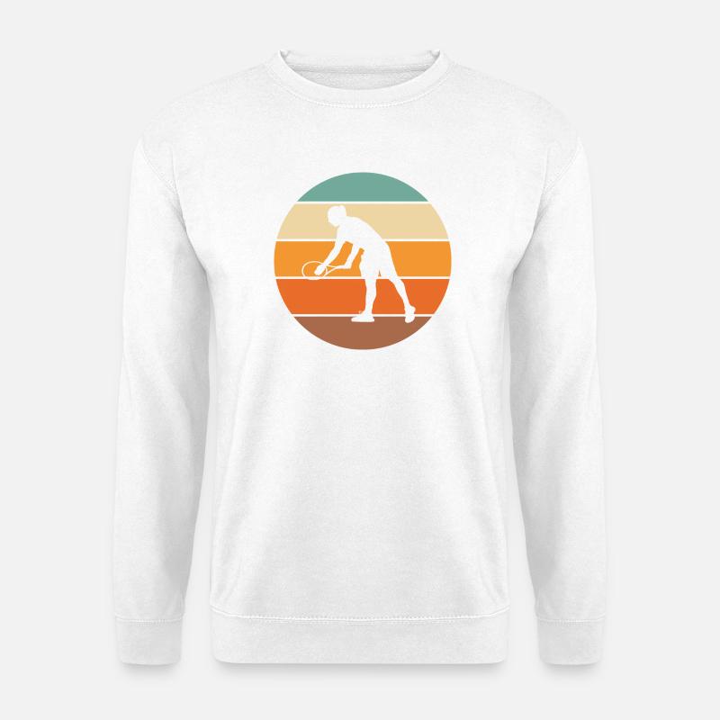 Tennis - Unisex Pullover - Weiß