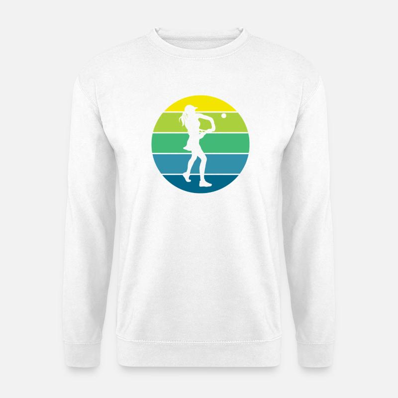 Tennis - Unisex Pullover - Weiß