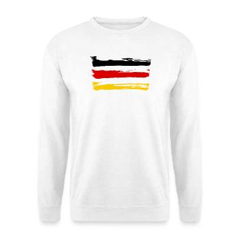 Deutschland  - Unisex Pullover - Weiß - Vorne