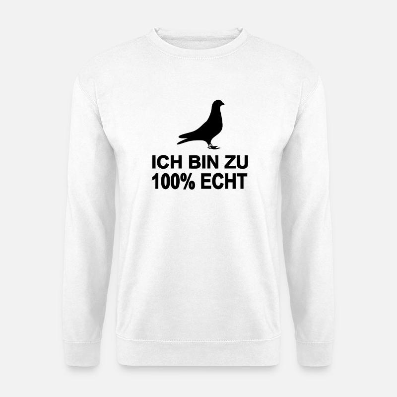 Tauben - Unisex Pullover - Weiß