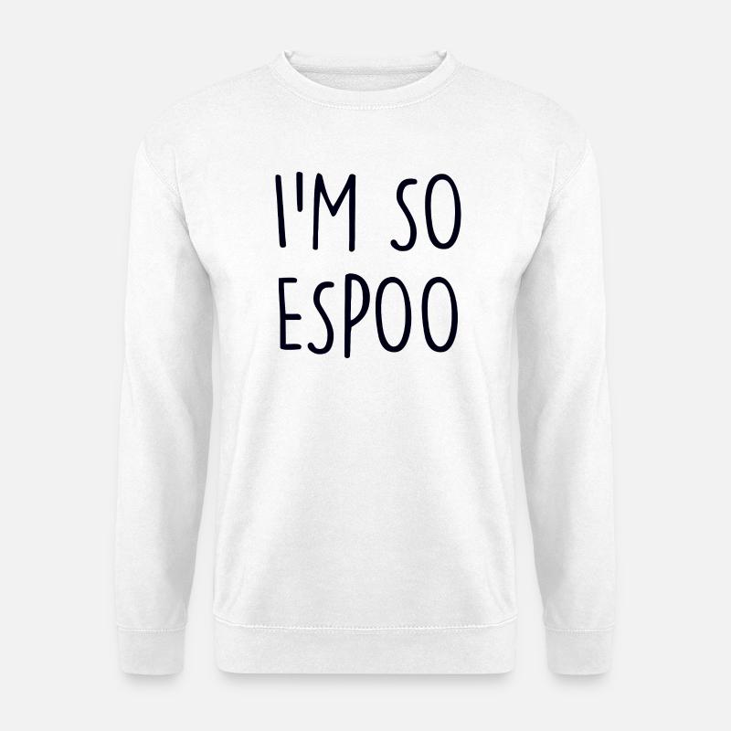 Espoo Finland - Unisex Pullover - Weiß