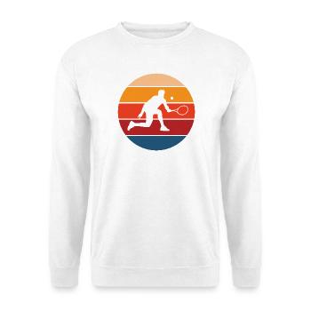 tennis - Sweat-shirt Unisexe - blanc - Devant