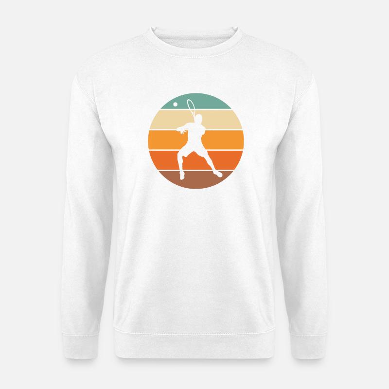 Tennis - Unisex Pullover - Weiß
