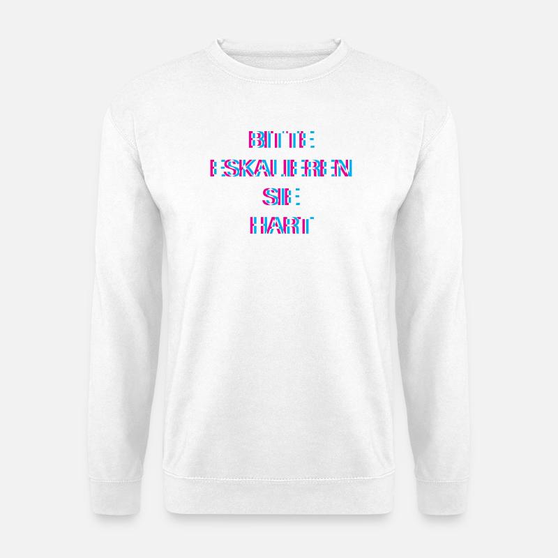 Hardtekk Tekk - Unisex Pullover - Weiß