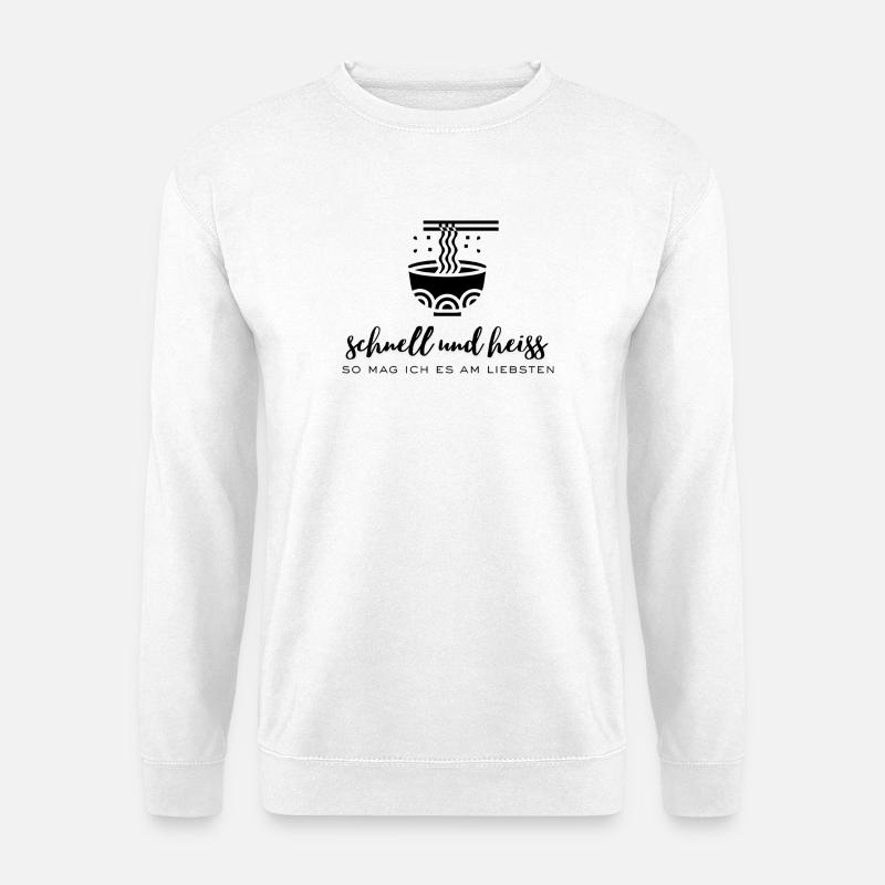 Ramen-Zeit - Unisex Pullover - Weiß