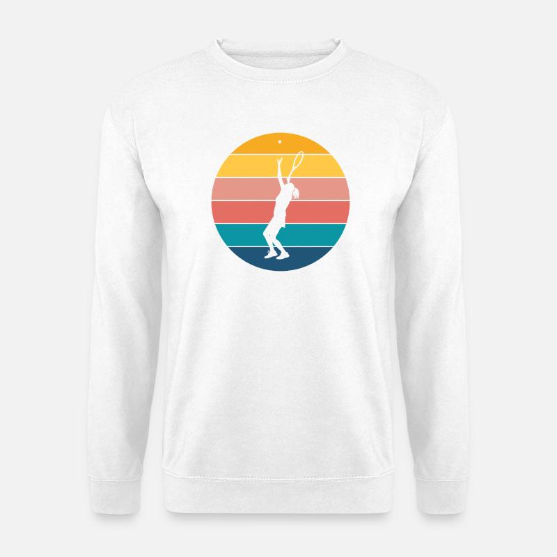 Tennis - Unisex Pullover - Weiß