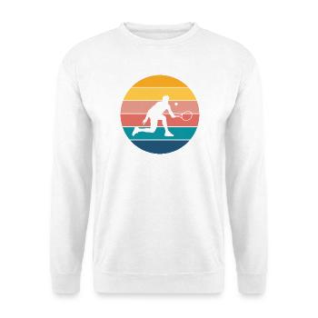 tennis - Sweat-shirt Unisexe - blanc - Devant