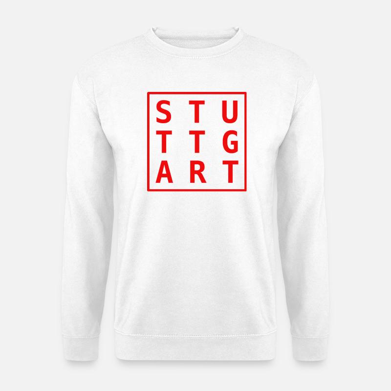 Stuttgart Tasche Souvenir Geschenk - Unisex Pullover - Weiß