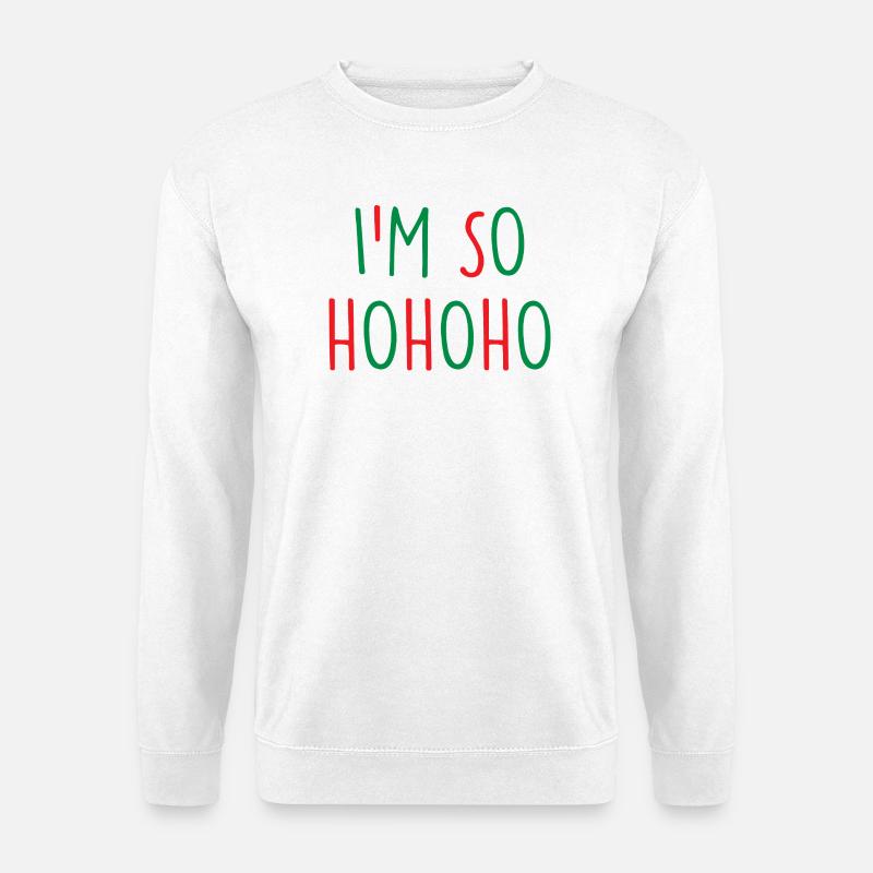 Christmas Weihnachten - Unisex Pullover - Weiß