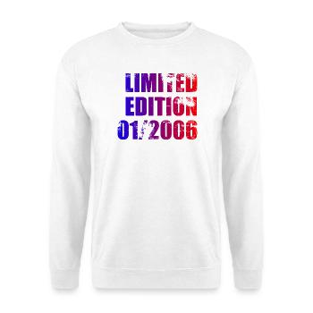 20e anniversaire Édition Limitée 01/2006 - Sweat-shirt Unisexe - blanc - Devant