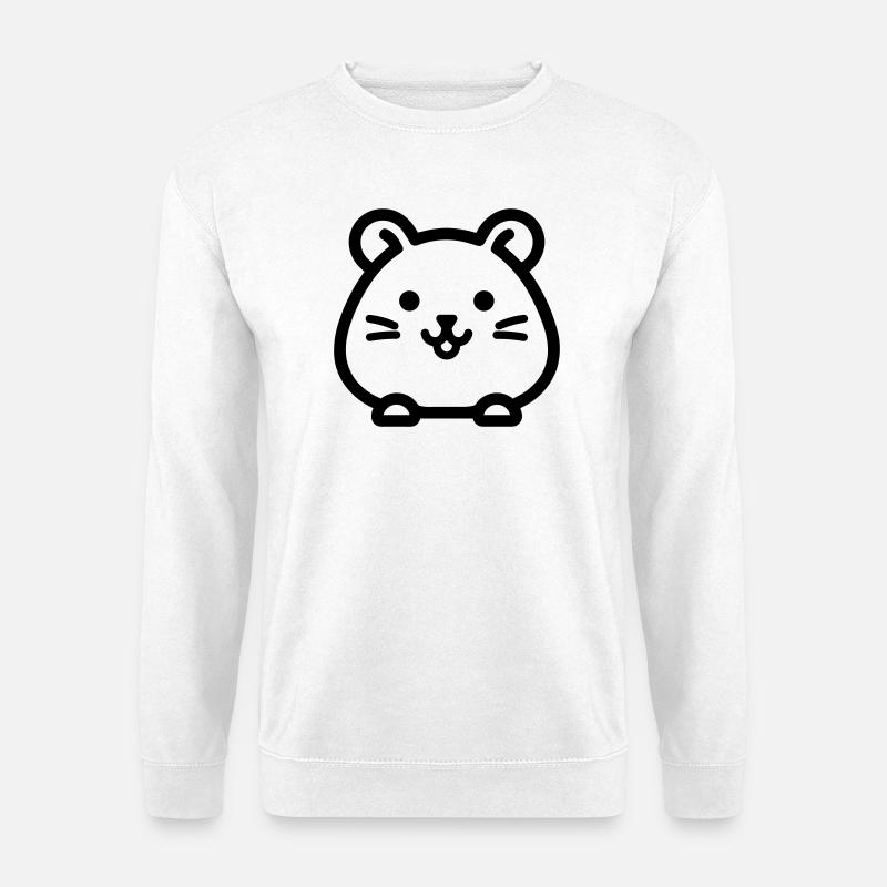 hamster - Unisex Sweatshirt - white