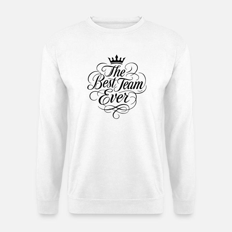 Das Beste Team Ever - Unisex Pullover - Weiß