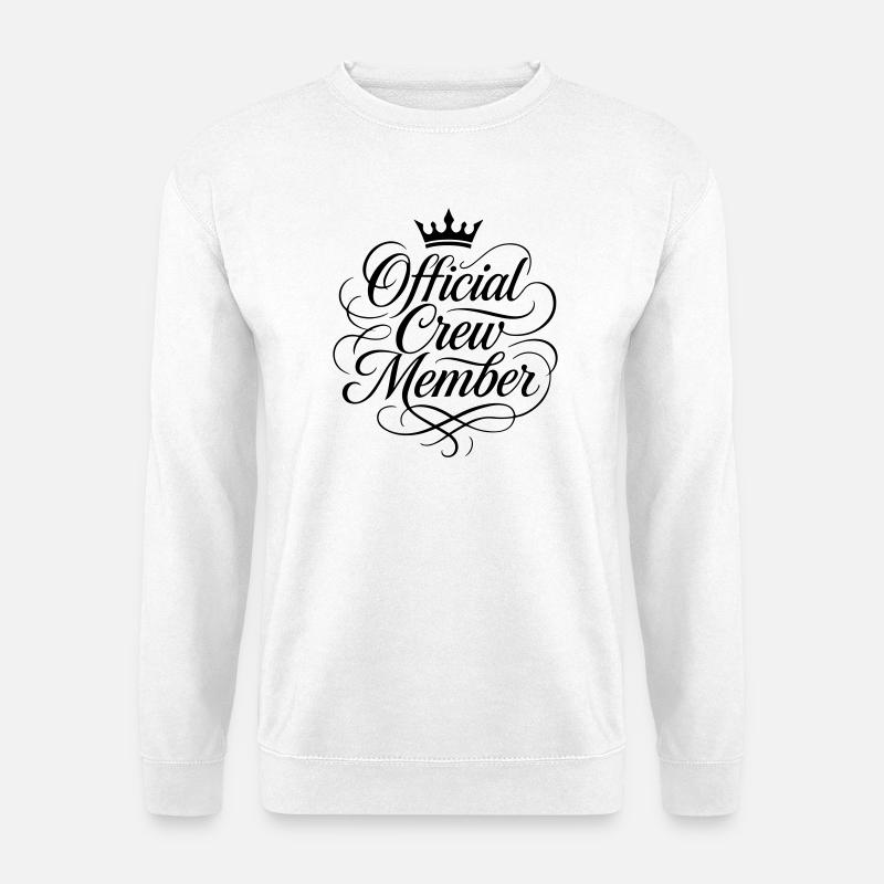 Crew Member - Unisex Pullover - Weiß