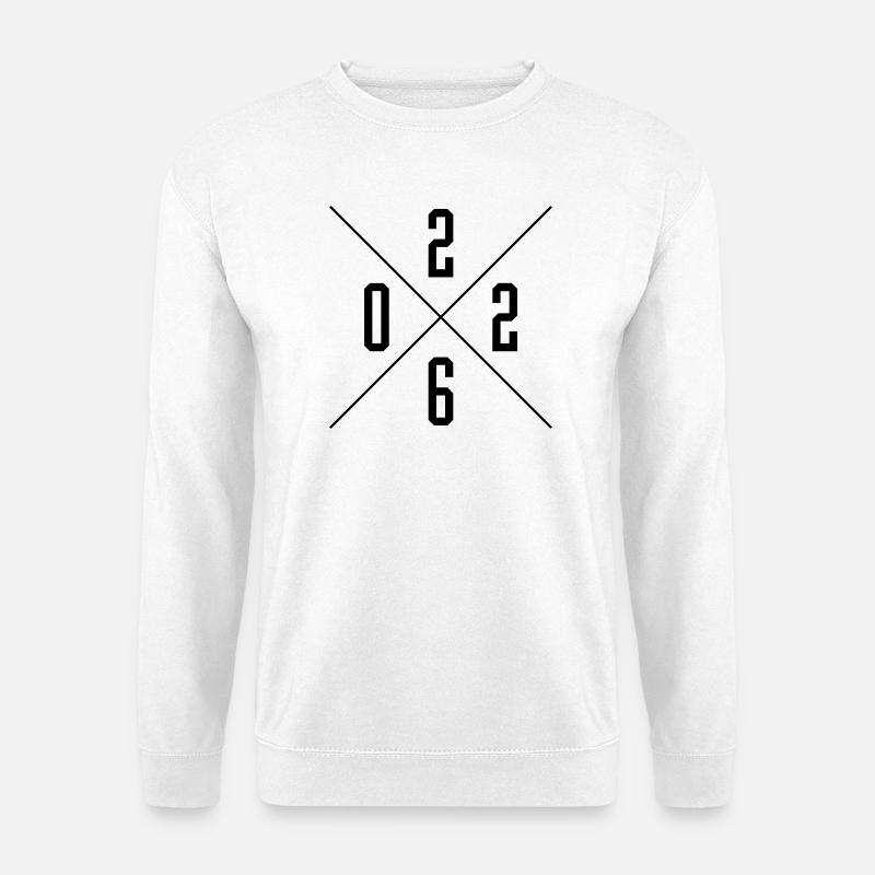 2026 year - Unisex Sweatshirt - white